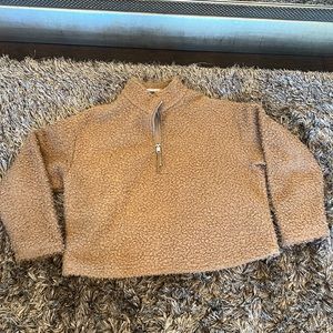 zara half zip sweater Size S